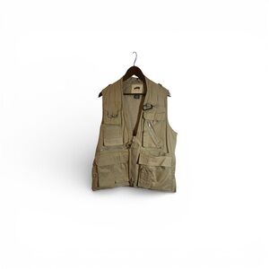 Men's Beige Outdoor Utility Vest